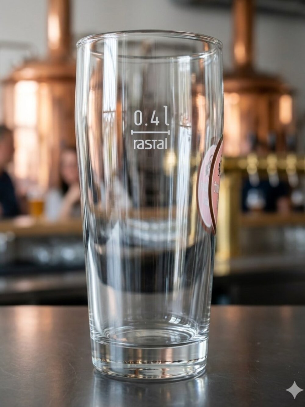RARE Reissdorf Kölsch 0.4L Etched Crest Glass NEW - Picture 5 of 5